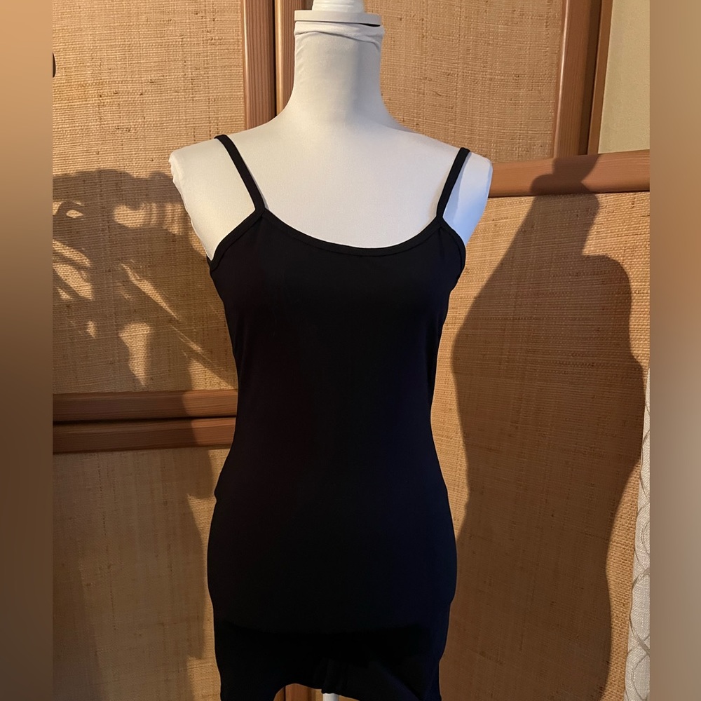 NWOT! American Apparel Black Cotton Spandex Romper
